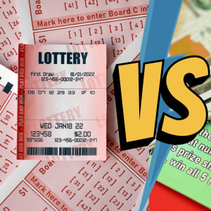 Lotería versus tarjetas rasca y gana: ¿cuál tiene mejores probabilidades de ganar?